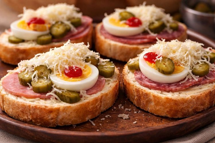 Retró szendvics: A szilveszteri asztal elfeledett sztárja újra hódít