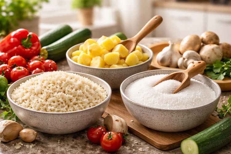 Konyhai pánik? Így oldd meg, ha elfogyott a rizs, krumpli vagy cukor!