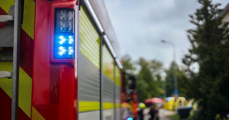 Tűz az M43-ason, a kamionbaleset miatt teljesen leállt a forgalom