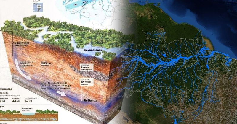Elképesztő felfedezés: Földalatti óriásfolyó rejtőzik az Amazonas alatt!