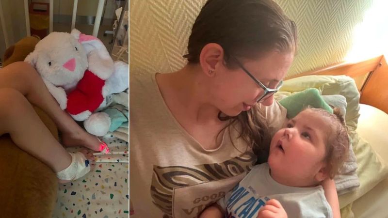 Egy 4 éves kislány életéért küzdöttek, a szülők reménykedve várták a műtét végét